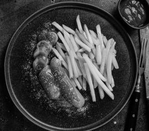 German Style Curry Wurst (chicken)