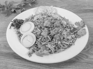 Atho Egg & Chicken Fry + Soup