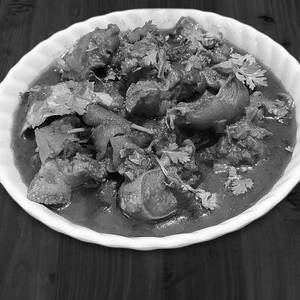 Thalakaya kura[Mutton Head Curry]