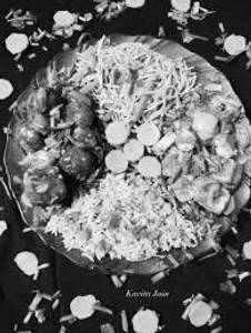 Chinese Bhel With Fried Rice And Manchurian Dry