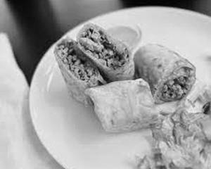 Chicken Keema Wrap