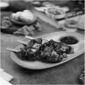 Tofu And Mushroom Skewers