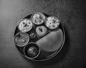 Ghee Ven Pongal & Dosa Combo