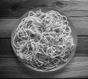 Veg hakka noodles