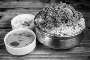 Mini Chicken Kheema Biryani
