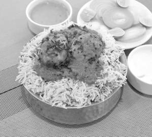 Mini Egg Biryani (1Egg)