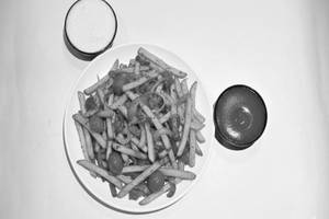 Desi French Fries Large