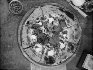 Forest Mushroom And Goat Cheese Pizza