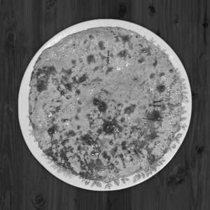 1 Tawa Missi Roti Butter( Made With Besan and Aata)