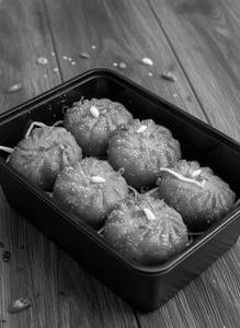 Chilli Garlic Fried Momos