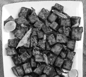 Paneer black pepper dry