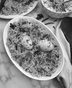Egg biryani full