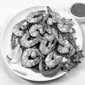 Chilli garlic prawns