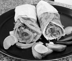 Egg Kathi Roll
