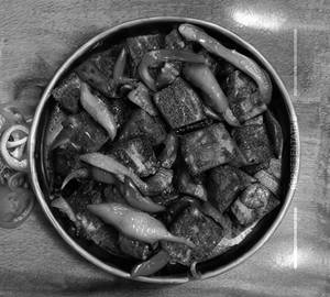 Paneer pepper dry