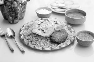 Chicken Chapli Mandi Rice