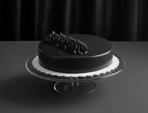 Chocolate Truffle Cake [Eggless]