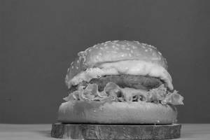 Cheese American Mustard Burger