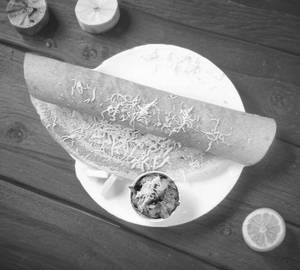 Butter cheese dosa