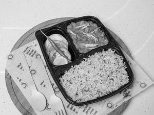 Adraki Chole With Jeera Rice