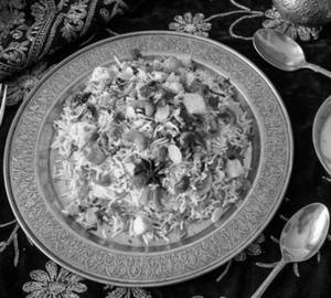 Shahi paneer biryani
