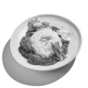 Tibetan Manchurian Rice Bowl