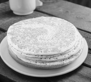 Kal Dosa (2Pcs) With Verkadalai Thuvayal