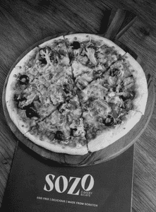 All Veggie Thin Crust Pizza