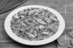 Burnt Garlic Chicken Fried Rice