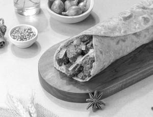 Mutton Bhuna Roll