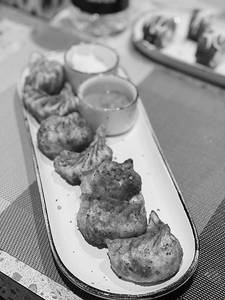 Peri Peri Fried Momos