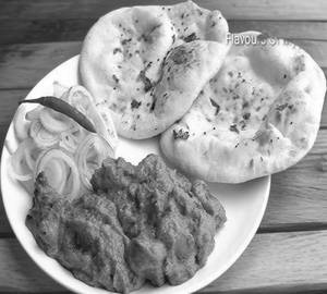 Tandoori Roti 2P + Chicken Kasha 3P