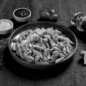 Pesto Primavera With Mushroom Pasta