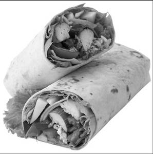 Veg Bullet Wrap [10 Inches]