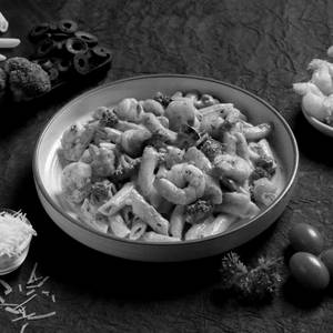 Creamy Prawns Pasta