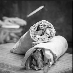 Makhmali Single Seekh Kebab Wrap
