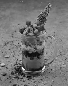 Choco Fudge Falooda