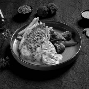 Chicken Steak With Mushroom Sauce