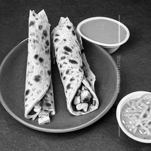 Cheese Mexican Bean Wrap