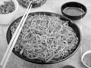 Veg Hakka Noodles