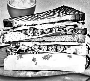 Kadhai Paneer Sandwich