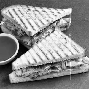 Chicken Cheese Club Sandwich