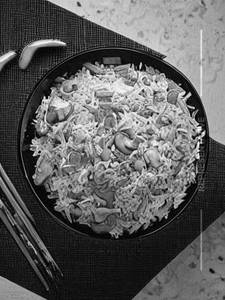 Mushroom fried rice