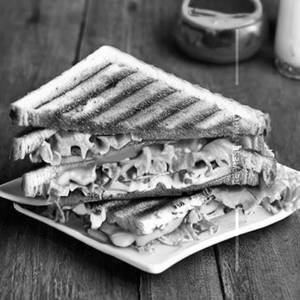 Veg Club Grilled Sandwich