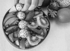 Exotic Fruit Salad Bowl