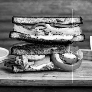 Peri-Peri Paneer Grilled Sandwich