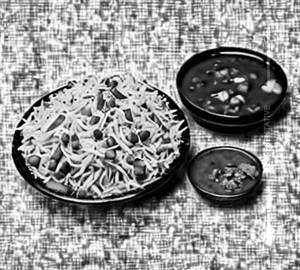 Schezwan veg rice