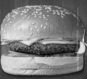 Barbeque Cheese Delight Burger