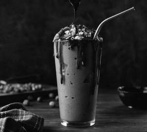 Cold Coffee With Brownie