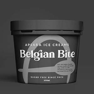 Zero Added Sugar Belgian Bite Chocolate Ice Cream (Small Scoop [80Ml])